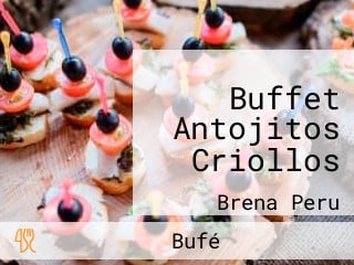 Buffet Antojitos Criollos