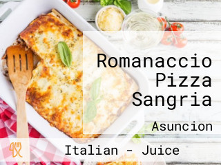 Romanaccio Pizza Sangria