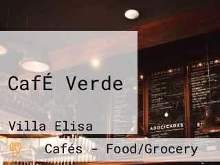 CafÉ Verde