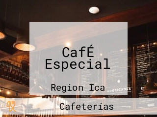 CafÉ Especial