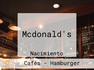 Mcdonald's