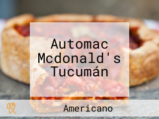 Automac Mcdonald's Tucumán