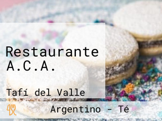 Restaurante A.C.A.