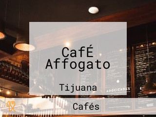 CafÉ Affogato