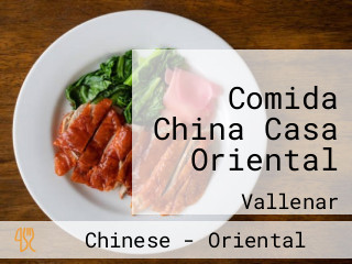 Comida China Casa Oriental