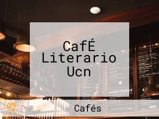 CafÉ Literario Ucn