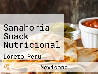 Sanahoria Snack Nutricional