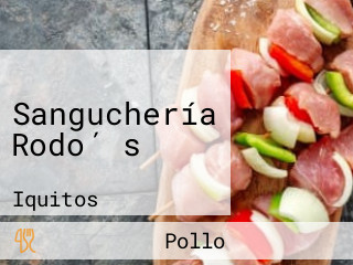 Sanguchería Rodo ́s