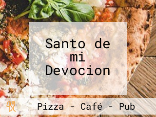 Santo de mi Devocion