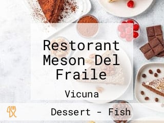 Restorant Meson Del Fraile