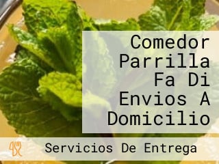 Comedor Parrilla Fa Di Envios A Domicilio