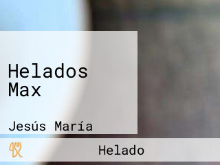 Helados Max