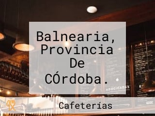 Balnearia, Provincia De CÓrdoba.