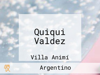 Quiqui Valdez