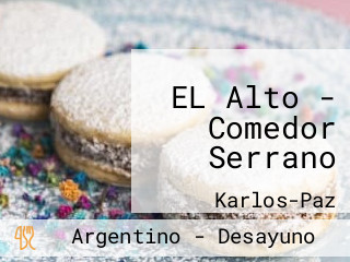 EL Alto - Comedor Serrano