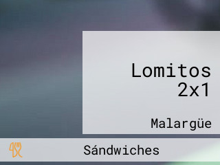 Lomitos 2x1