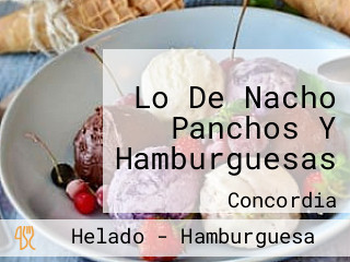 Lo De Nacho Panchos Y Hamburguesas