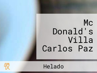 Mc Donald's Villa Carlos Paz