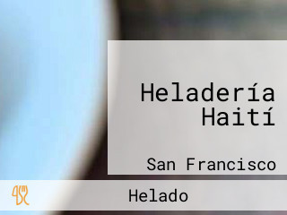 Heladería Haití