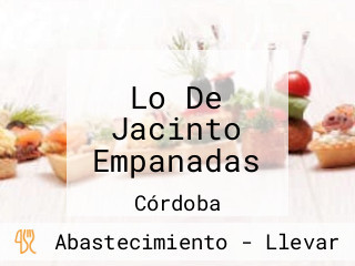 Lo De Jacinto Empanadas