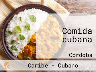 Comida cubana