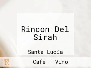 Rincon Del Sirah