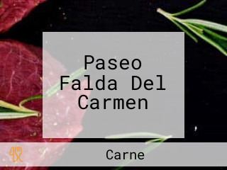 Paseo Falda Del Carmen