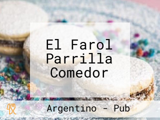 El Farol Parrilla Comedor