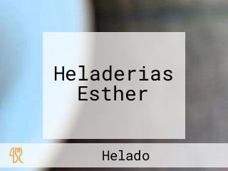 Heladerias Esther