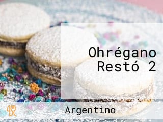 Ohrégano Restó 2