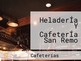 HeladerÍa Y CafeterÍa San Remo