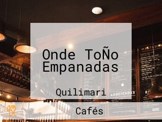 Onde ToÑo Empanadas