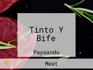 Tinto Y Bife