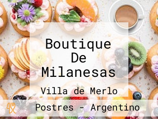 Boutique De Milanesas