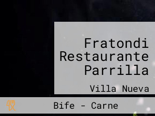 Fratondi Restaurante Parrilla