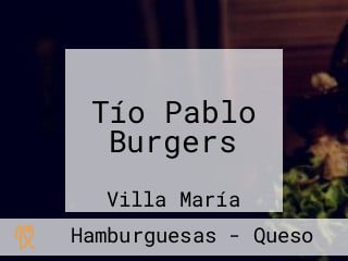 Tío Pablo Burgers