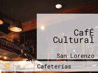 CafÉ Cultural