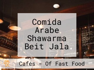 Comida Arabe Shawarma Beit Jala