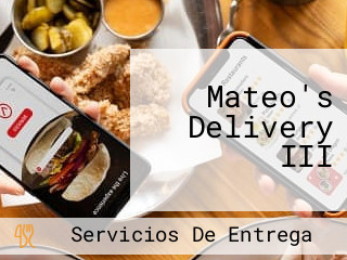 Mateo's Delivery III