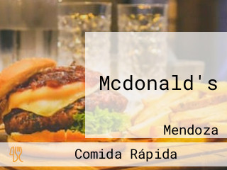 Mcdonald's