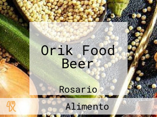 Orik Food Beer