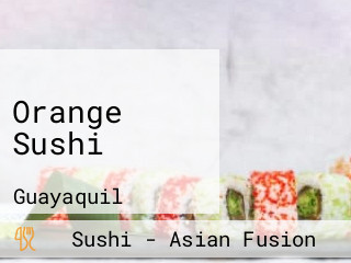 Orange Sushi