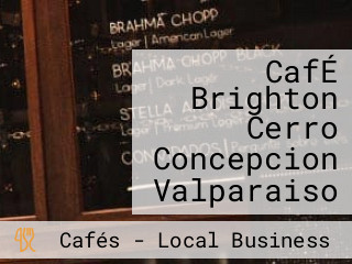 CafÉ Brighton Cerro Concepcion Valparaiso