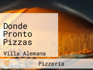 Donde Pronto Pizzas