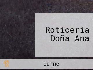 Roticeria Doña Ana