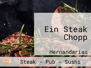 Ein Steak Chopp