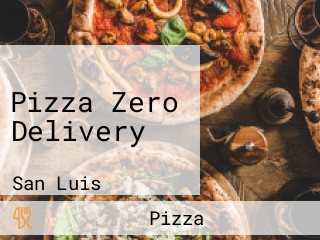 Pizza Zero Delivery