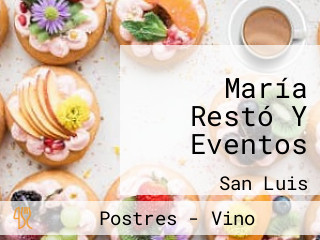 María Restó Y Eventos