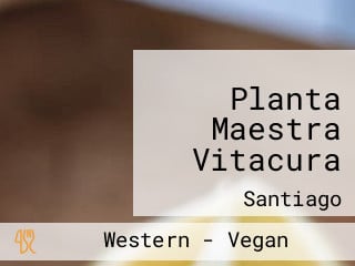 Planta Maestra Vitacura