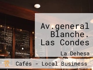 Av.general Blanche. Las Condes